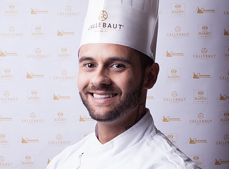 Diego Lozano: winner of the Brazilian preselections of the 2015 World Chocolate Masters